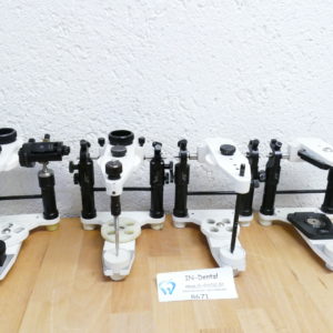 Artex Artikulatoren 4 Stück im Set mit verschiedenen Platten 8671