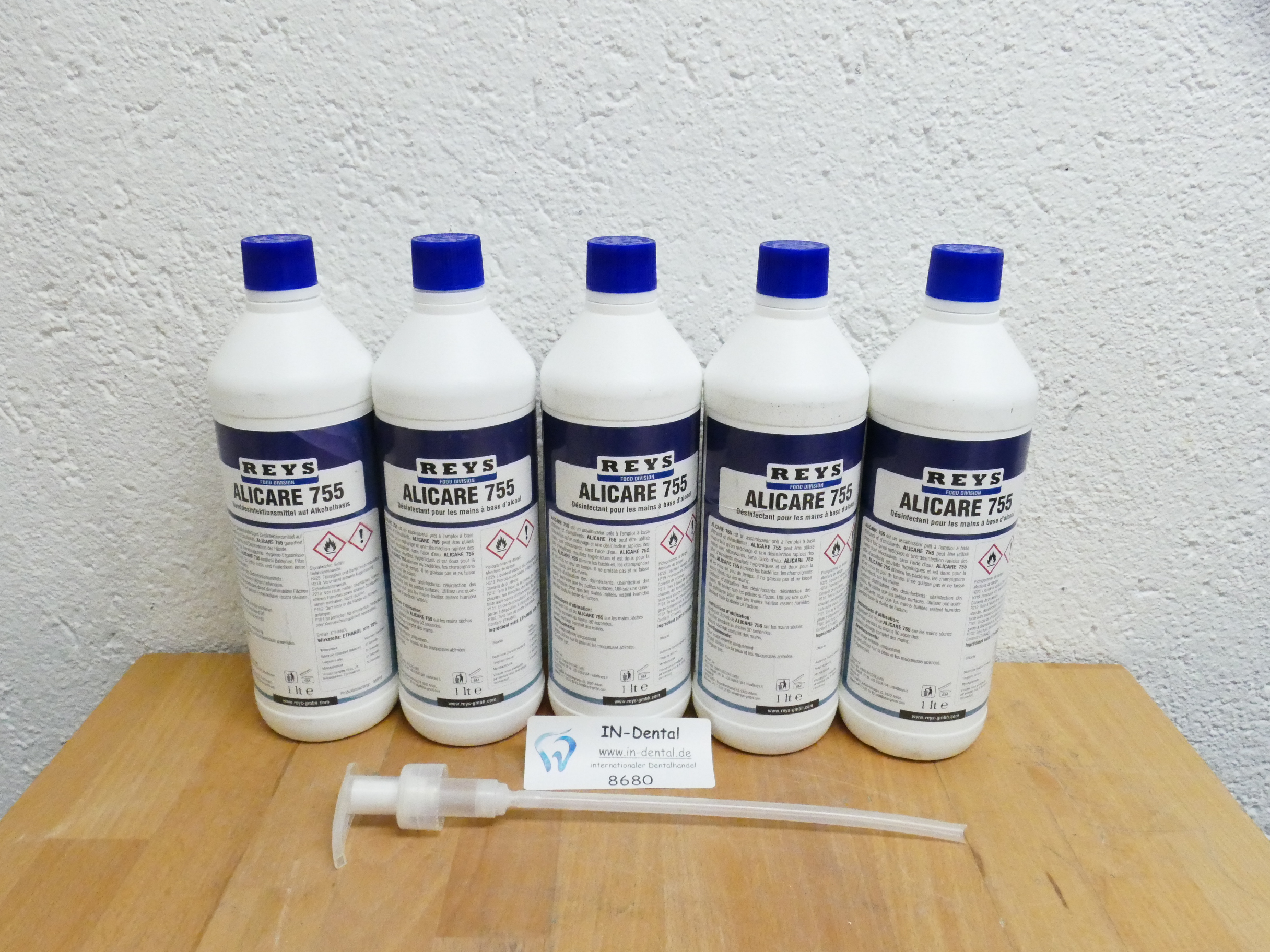 5 Liter Handdesinfektionsmittel Alicare 755 , 70% Alkohol 8680