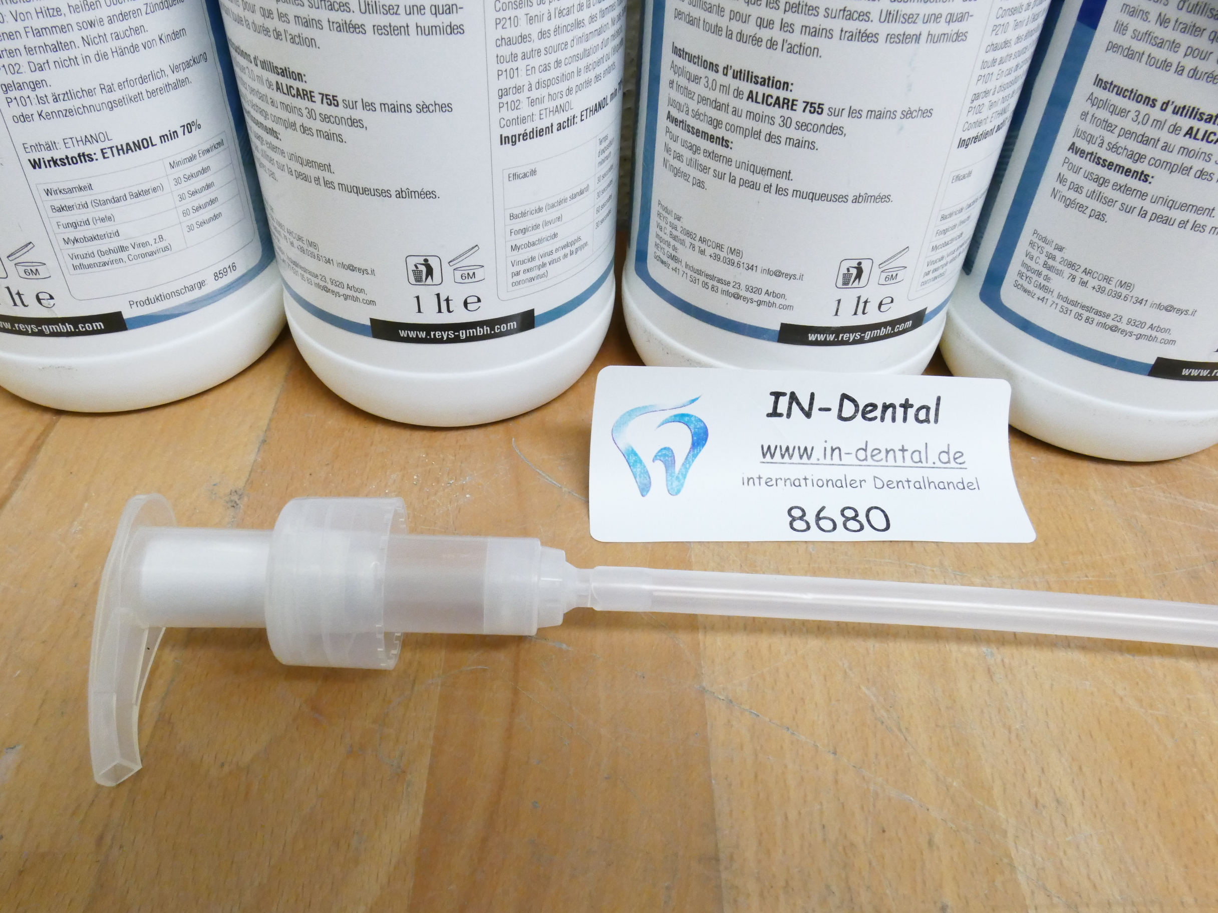 5 Liter Handdesinfektionsmittel Alicare 755 , 70% Alkohol 8680 – Bild 7
