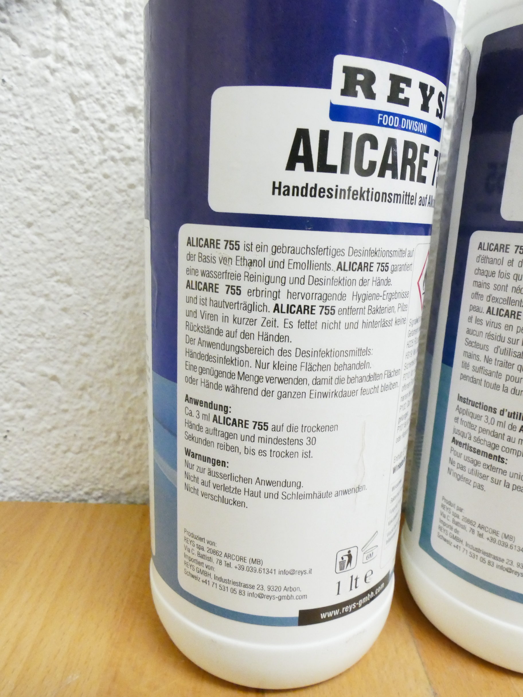 5 Liter Handdesinfektionsmittel Alicare 755 , 70% Alkohol 8680 – Bild 5