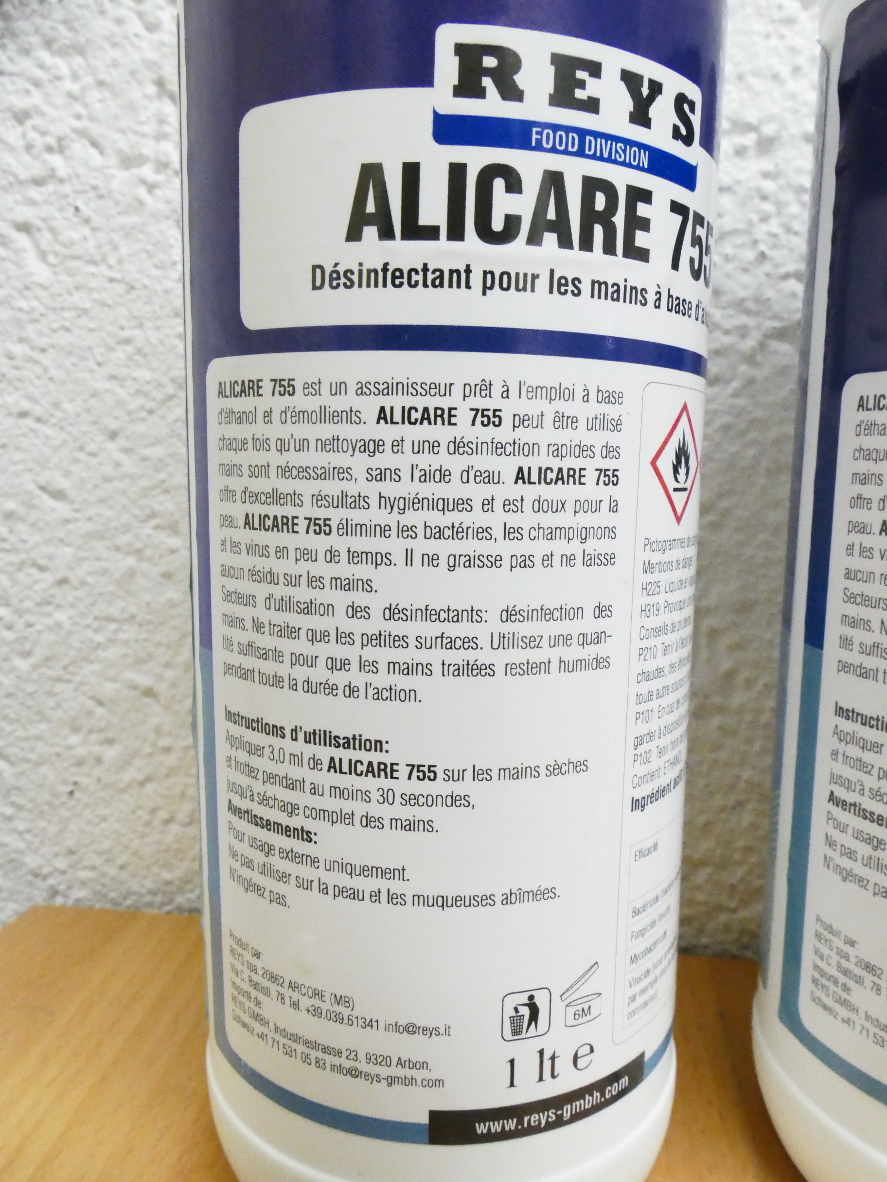 5 Liter Handdesinfektionsmittel Alicare 755 , 70% Alkohol 8680 – Bild 3