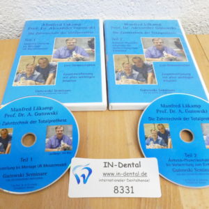 Gutowski Seminare Die Zahntechnik der Totalprothetik Teil 1 + 2 als CD 8331