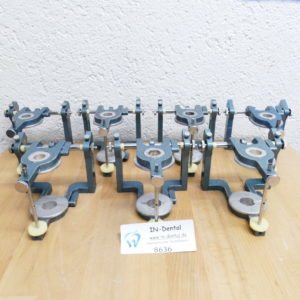 7 x Hager & Werken Atomic Artikulator mit Platten im Set 8636