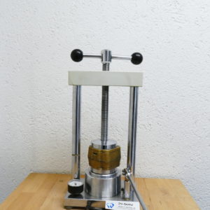 Küvettenpresse Dental mit einer Küvette 8981