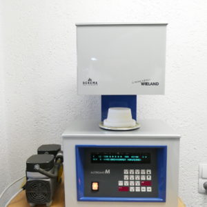 DEKEMA Keramikofen Typ AUSTROMAT M mit original Vakuumpumpe 9024