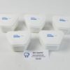 5x Gebissbehälter Dental Box Zahnprothesenbecher 3692