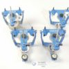 4 x Quick Artikulator mit Metallplatten