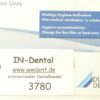 Dürr Dental Einwegfilter für Sauganlage 20 Stück 3780 – Bild 4