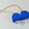 2 x Erkodent Gebissbehälter Dental Box Zahnprothesenbecher blau 4025