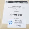 Harnisch + Rieth Double Filter Bags für D-BS 320 - 1 Stück verpackt 5926 – Bild 3