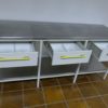 Unterschrank Interospital mit Edelstahlplatte 200cm – Bild 4