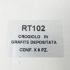 6 x Keramiktiegel RT102 TIM Plus 500 Dentalfarm 500 RT102 Tiegel 3814 – Bild 3
